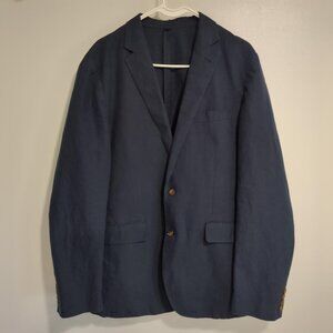 J Crew Ludlow cotton linen suit jacket